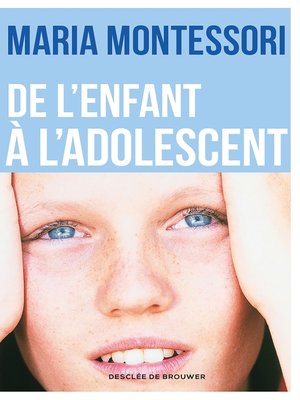cover image of De l'enfant à l'adolescent